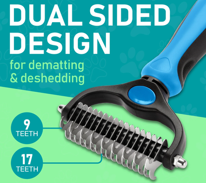 GroomingDouble® - The Ultimate Tool for Your Double-Coated Pet.