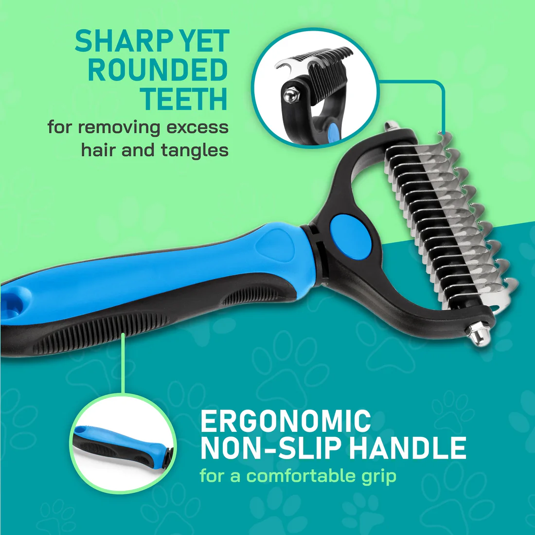 GroomingDouble® - The Ultimate Tool for Your Double-Coated Pet.